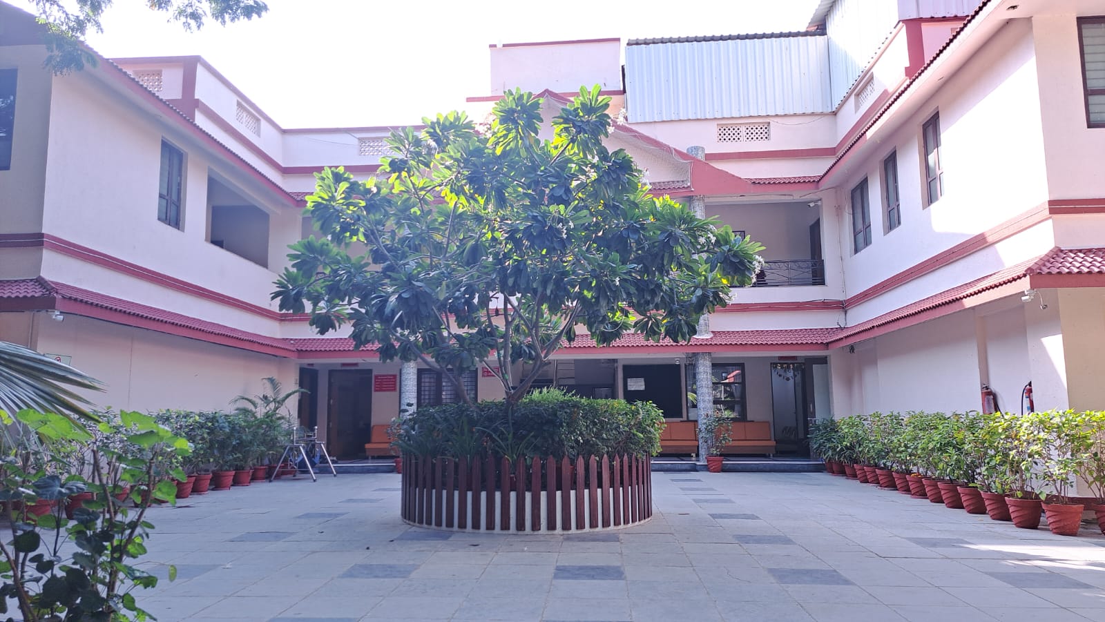 Resort Courtyard