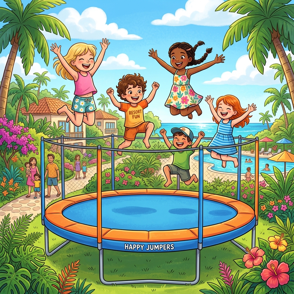 Trampoline Action